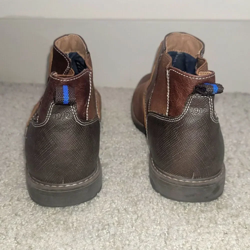 Nunn Bush Men's Fuse Plain Toe Chelsea Boot (Size 9)